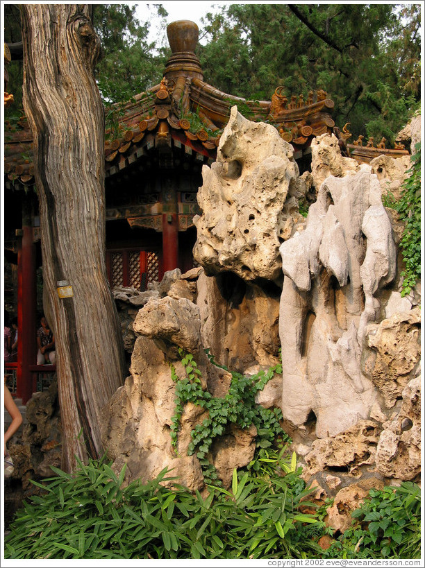 Volcanic rocks.  Forbidden City.