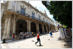 Palacio de Los Capitanes Generales, former residence of the governors of Havana, Plaza de Armas, Old Havana.