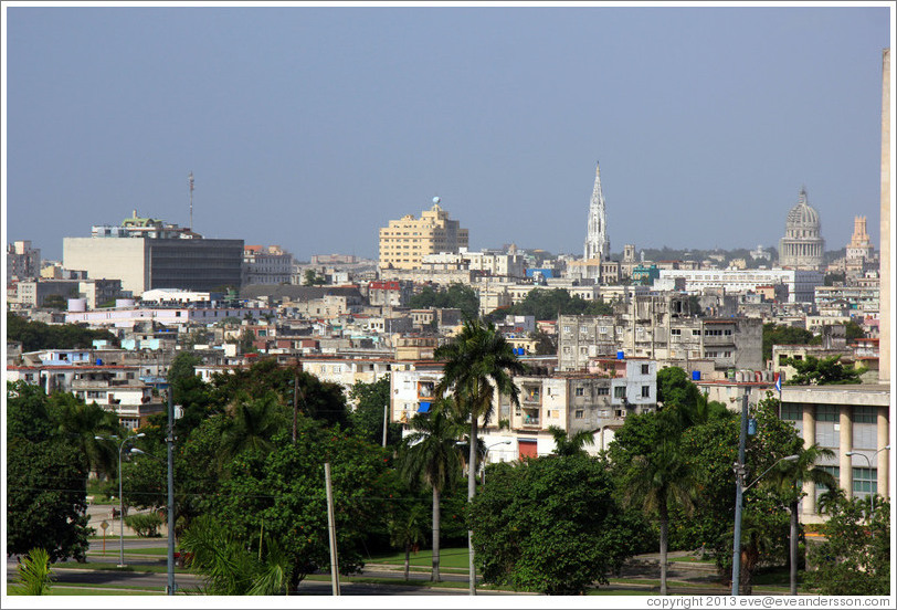 View of Havana from Plaza de la Revoluci&oacute;n.