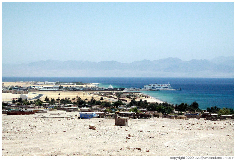 The port city of Nuweiba.