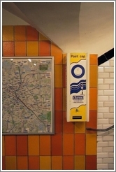 Vending machine in the Paris metro.
