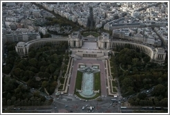 Trocadero, viewed from the Eiffel Tower.