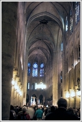 Notre Dame interior.
