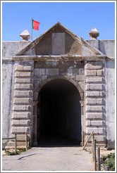 Porta da Pra? the main entrance to the Fortaleza de Sagres (Sagres Fortress). 