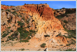 Rocky cliffs, Praia do Tonel (Tonel Beach).