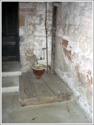 Toilet at Park City jail (used from 1885 to 1964).