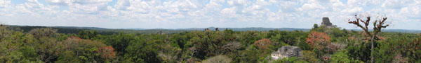 Panoramic view from Mundo Perdido