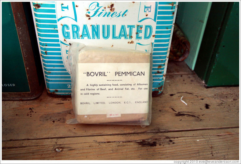 "Bovril" Pemmican, "A highly sustaining food .... For use in cold regions."
