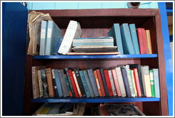 Books, lounge, Port Lockroy.