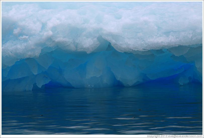 Blue iceberg.