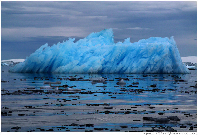 Blue iceberg.