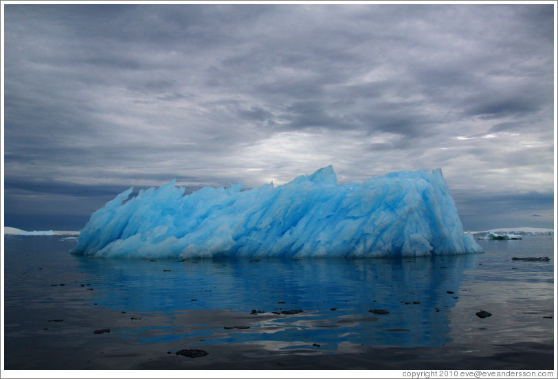 Blue iceberg.