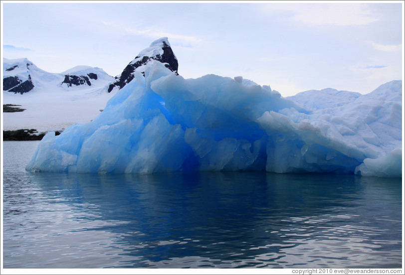 Blue iceberg.