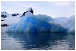 Blue iceberg.