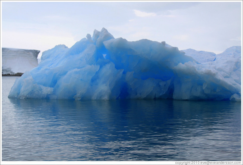 Blue iceberg.