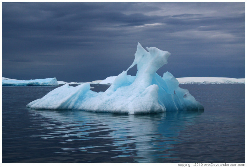 Blue iceberg.