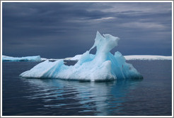 Blue iceberg.