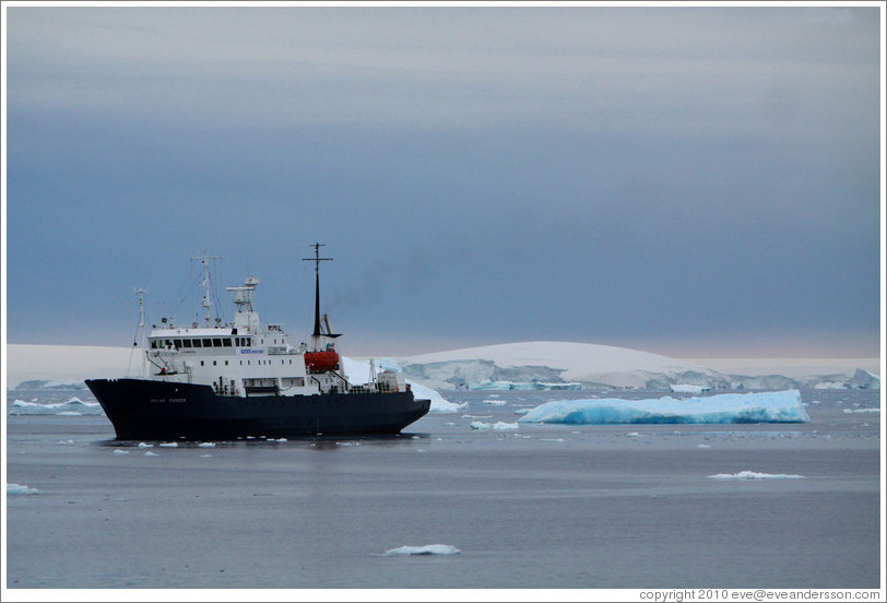 Polar Pioneer, Grandidier Channel.