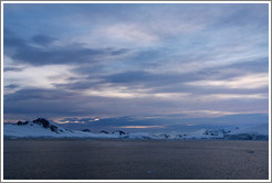 The Gullet, a narrow passage between Adelaide Island and the Antarctic mainland.