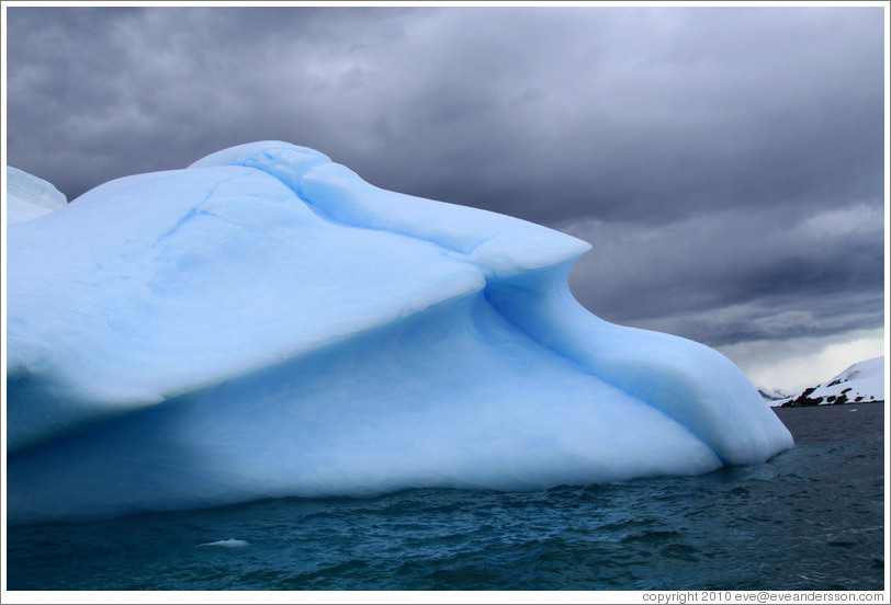 Blue iceberg.