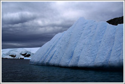 Blue iceberg.