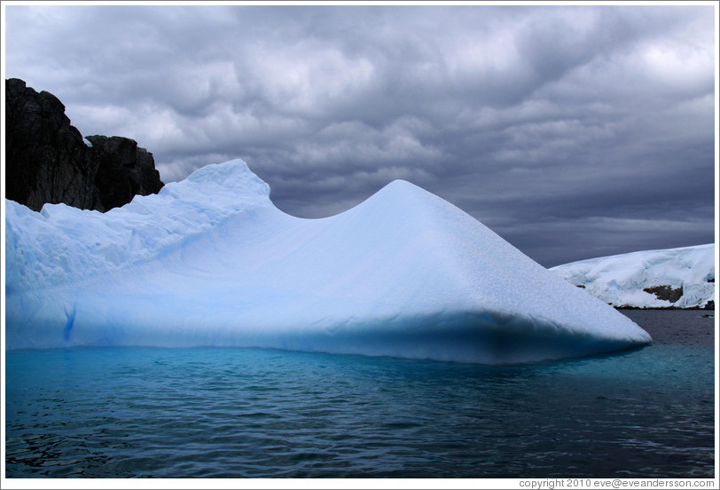 Blue iceberg.