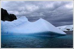 Blue iceberg.