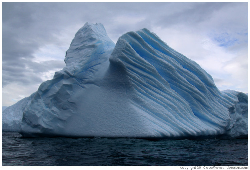 Blue iceberg.