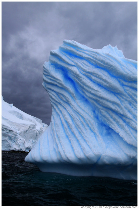 Blue iceberg.