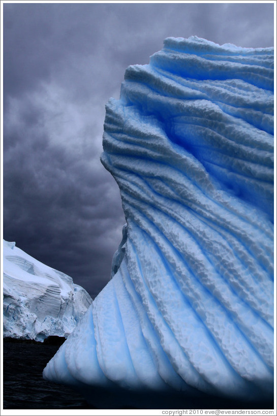 Blue iceberg.