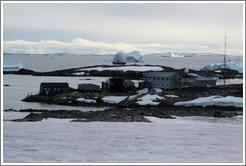 Vernadsky Station, a Ukrainian research base.