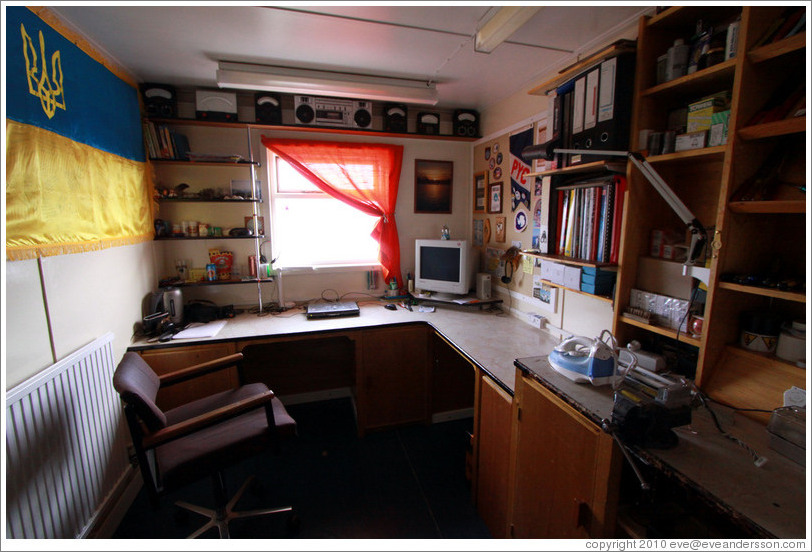 Electrician's Office, Vernadsky Station..