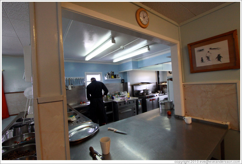 Kitchen, Vernadsky Station.