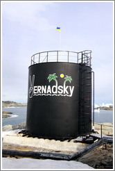 Oil tank, Vernadsky Station.