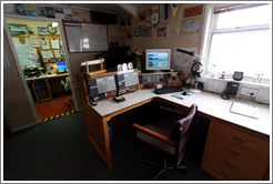 Radio room, Vernadsky Station.