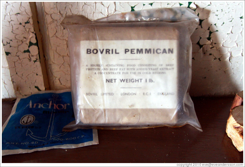 "Bovril" Pemmican, "A highly sustaining food .... For use in cold regions." 