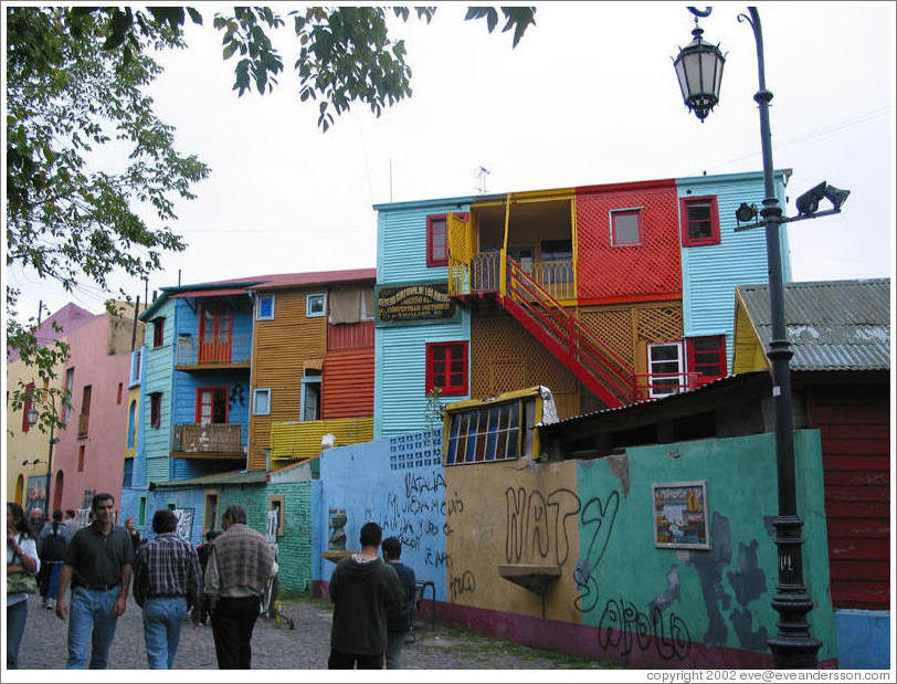 La Boca neighborhood.