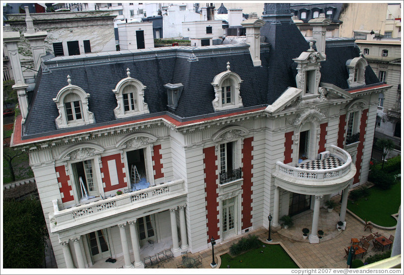 La Mansion at the Four Seasons hotel in the Recoleta district.