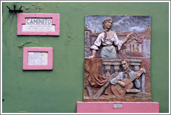 La canci?by Julio Vergottini. El Caminito, La Boca.