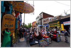 The street Dr. del Valle Iberlucea, La Boca.