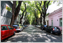 Calle Jorge Luis Borges near Calle Guatemala, Palermo Viejo district.