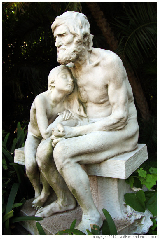 Los Primeros Fr?, by Miquel Blay F?egas, a Spanish sculptor (1866-1936). Jard?Bot?co Carlos Thays, Palermo.