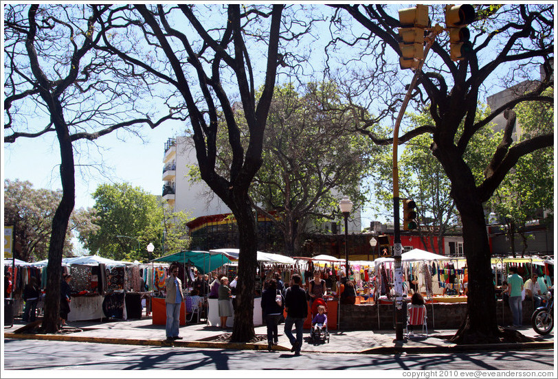 Plaza Serrano, Palermo Soho.