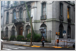 Building in the Recoleta district.