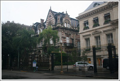 Buildings in the Recoleta district.