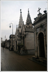 La Recoleta Cemetery.