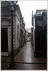 La Recoleta Cemetery.