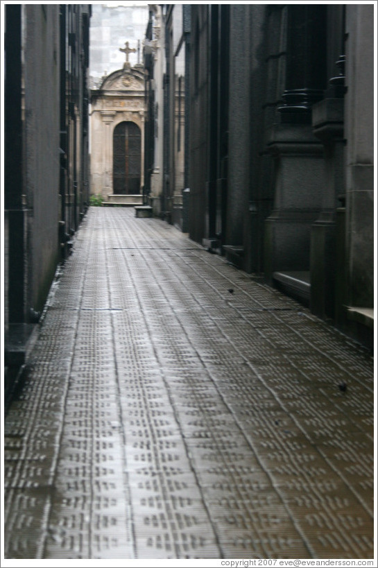 La Recoleta Cemetery.