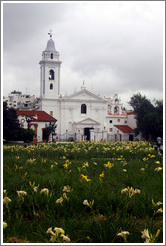 La Recoleta Cemetery, exterior, at Calle Ortiz.