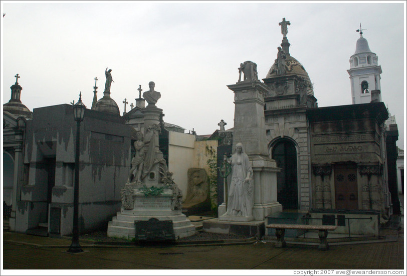 La Recoleta Cemetery.